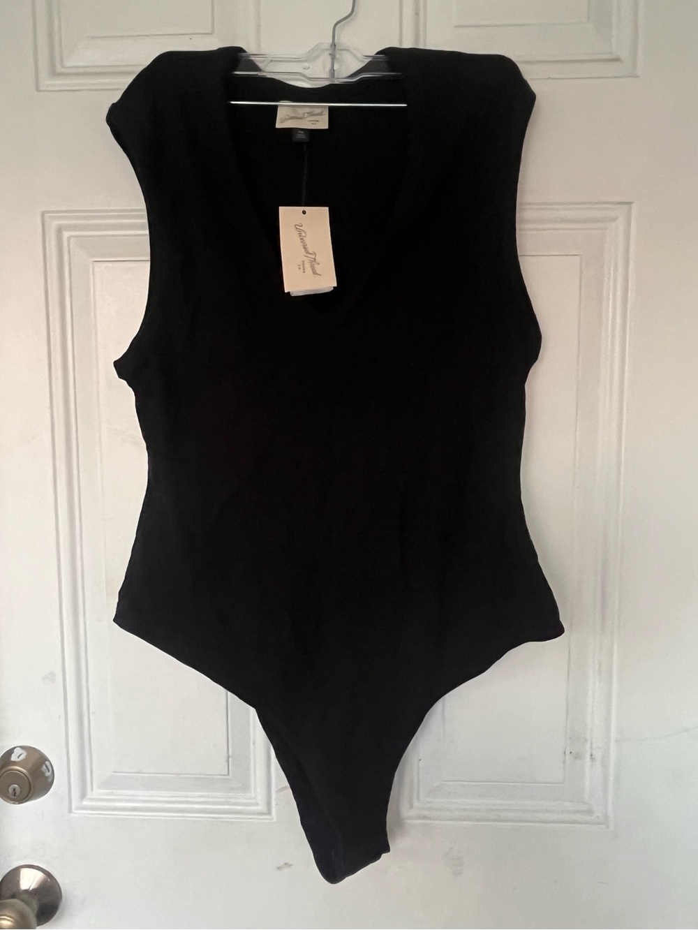 Plus size Black Sleeveless One-Piece BodysuitUniversal Thread size XXL. New/tags